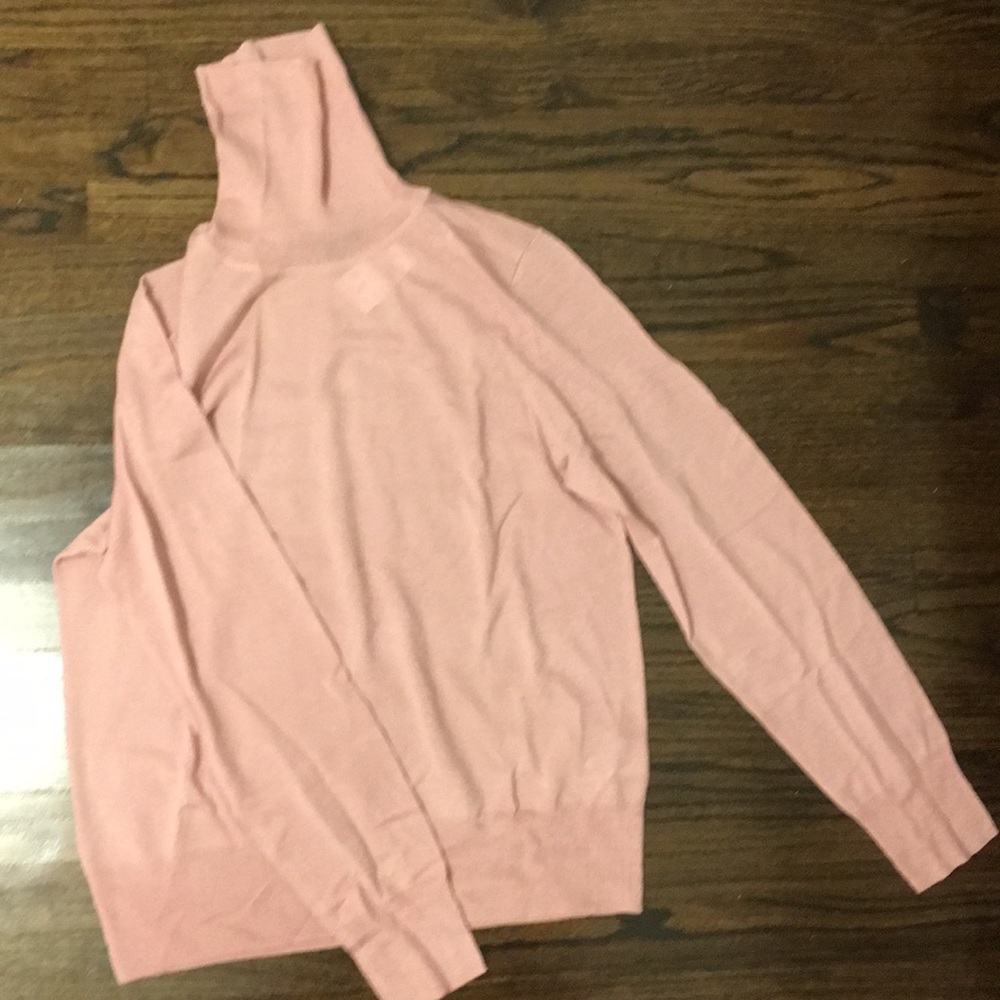 Blush Turtleneck Sweater